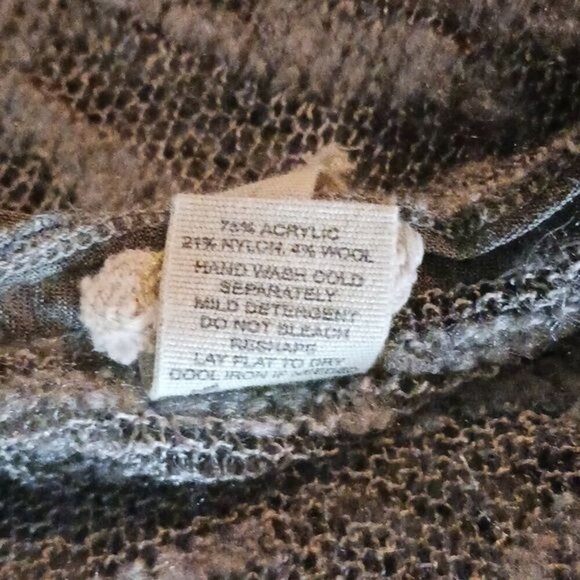 BKE Cardigan Sweater Womens S Gray Sheer Tie Front Lightweight Drape Open Long - Picture 6 of 6